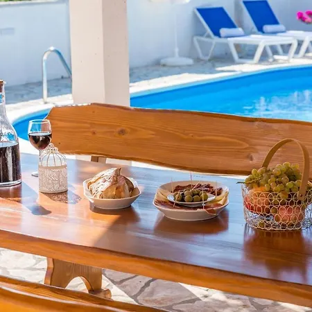 Grandfather's Courtyard With Pool In Countryside Vila Stankovci (Zadar)